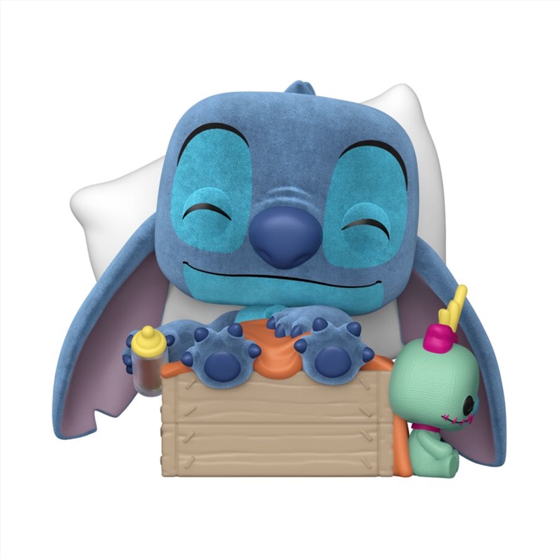 Lilo & Stitch - Sleeping Stitch in Box Flocked Pop! Plus [RS]/Product Detail/Movies