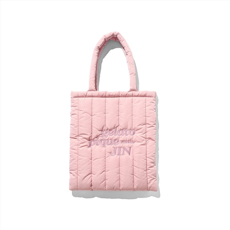 Bts - Gelato Pique Meets Jin Official Md Quilting Tote Bag (Pink)/Product Detail/KPOP Merch