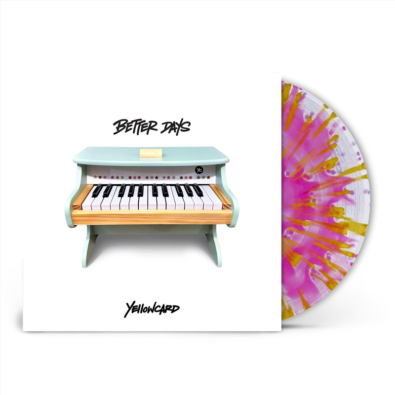Better Days - Pink & Yellow Splatter Vinyl/Product Detail/Rock