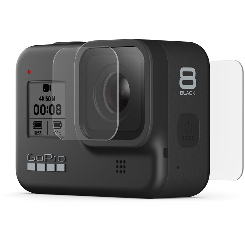 GoPro - Tempered Glass Lens + Screen Protectors - HERO8 Black/Product Detail/Cameras