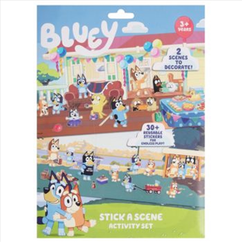 Bluey Stick a Scene/Product Detail/Arts & Craft
