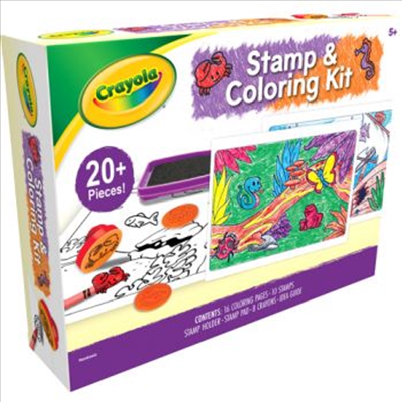 Crayola Stamp & Colouring Kit/Product Detail/Arts & Craft