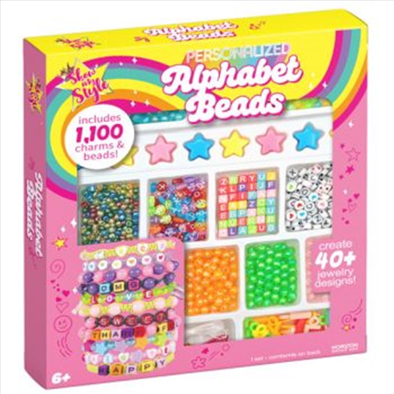 DIY 1100pc Personalised Alphabet Beads Set/Product Detail/Arts & Craft