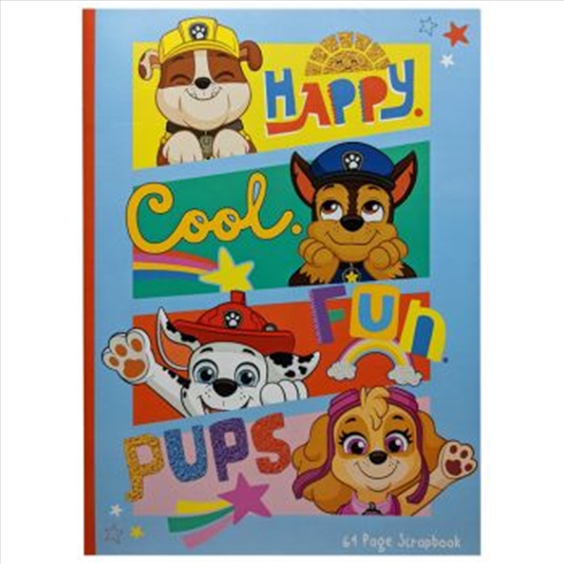 Paw Patrol 64 Page Scrapbook/Product Detail/Arts & Craft