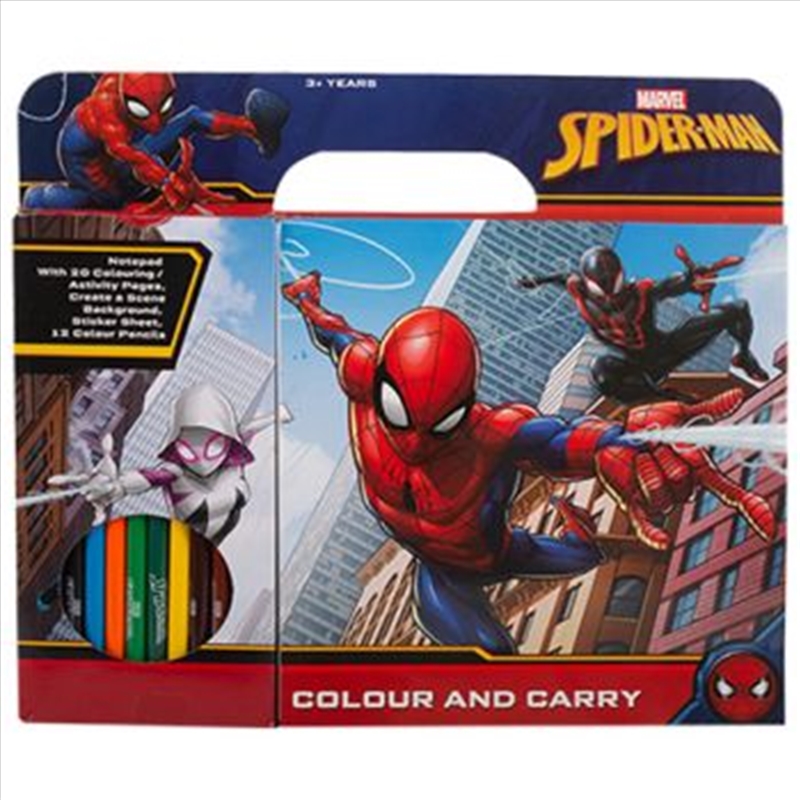 Spiderman Colour & Carry (SENT AT RANDOM)/Product Detail/Arts & Craft