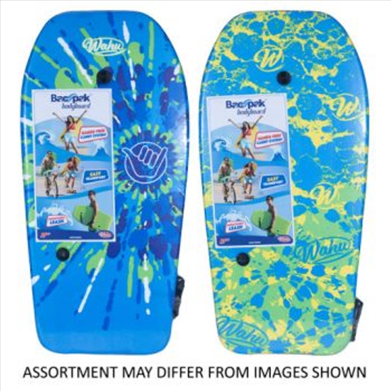 Wahu Bac Pak Bodyboard 94cm assorted (SENT AT RANDOM)/Product Detail/Sport & Outdoor