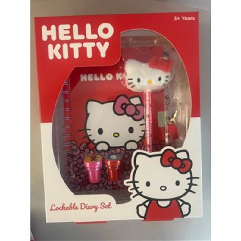 Hello Kitty Lockable Diary Set/Product Detail/Stationery