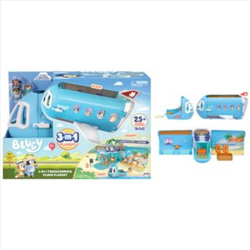 Bluey 3 in 1 Airplane Playset/Product Detail/Toys