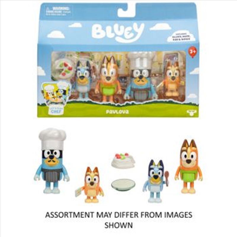 Bluey Series 13 Figure 4 Pack assorted (SENT AT RANDOM)/Product Detail/Toys