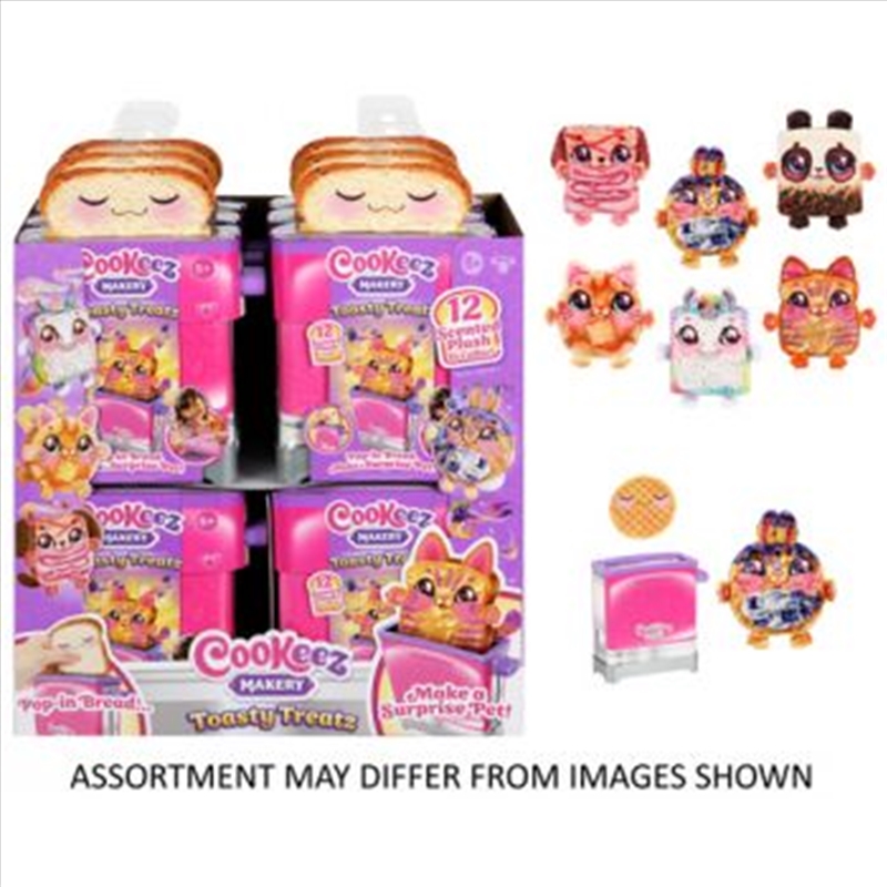 Cookeez Makery Toasties Single Pack assorted (SENT AT RANDOM)/Product Detail/Toys