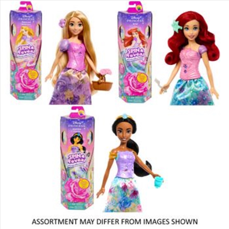 Disney Princess Spin & Reveal Doll WAVE 1 assorted (SENT AT RANDOM)/Product Detail/Toys