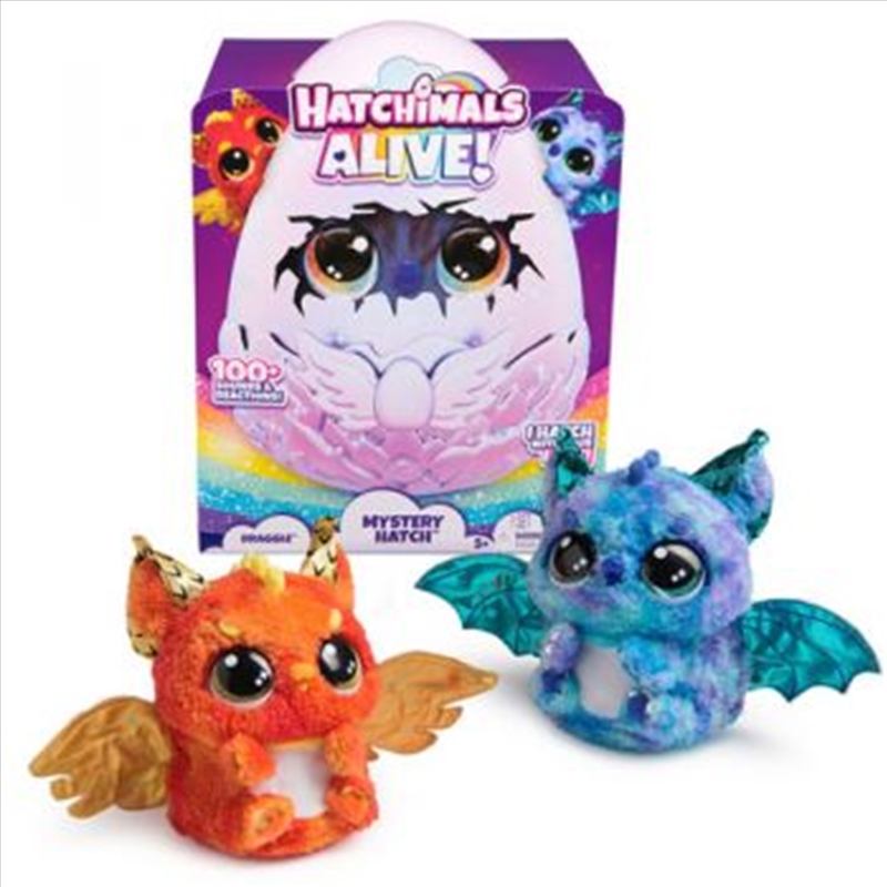 Hatchimals Alive Secret Hatch - Draggle/Product Detail/Toys