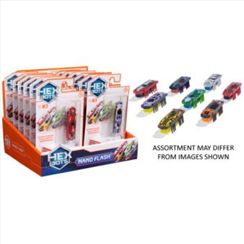Hex Bots Flash Nano Single assorted (SENT AT RANDOM)/Product Detail/Toys