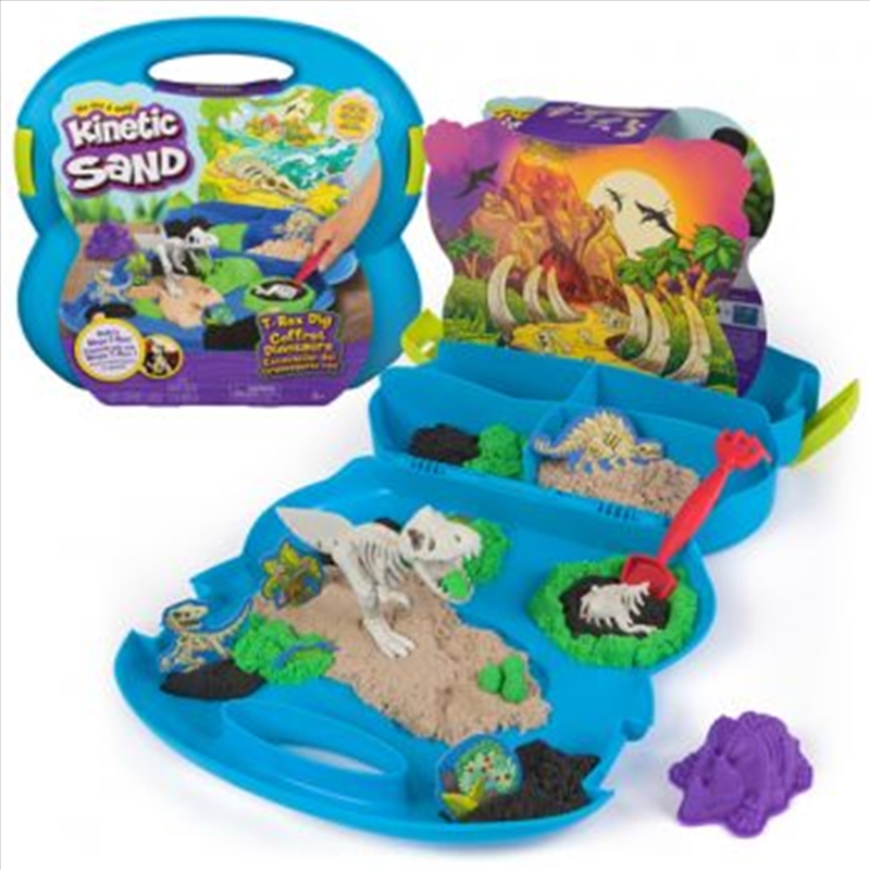 Kinetic Sand Dino Fossil Dig Case/Product Detail/Toys