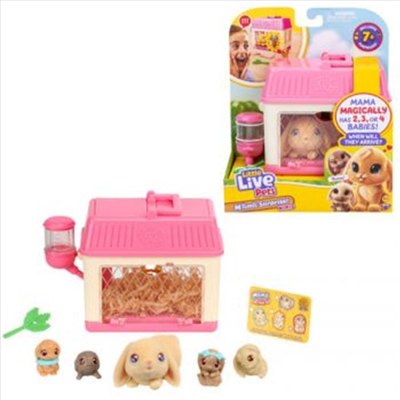 Little Live Pets Mama's Surprise S2 Mini Playset - Lil Bunny/Product Detail/Toys
