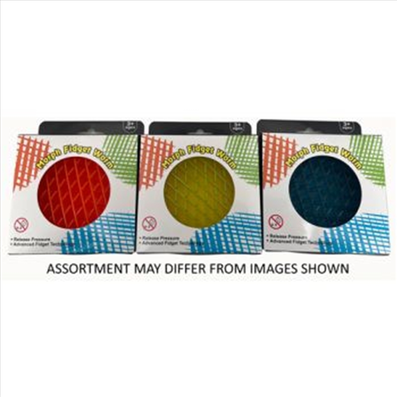 Morph Fidget Worm Large assorted (SENT AT RANDOM)/Product Detail/Toys