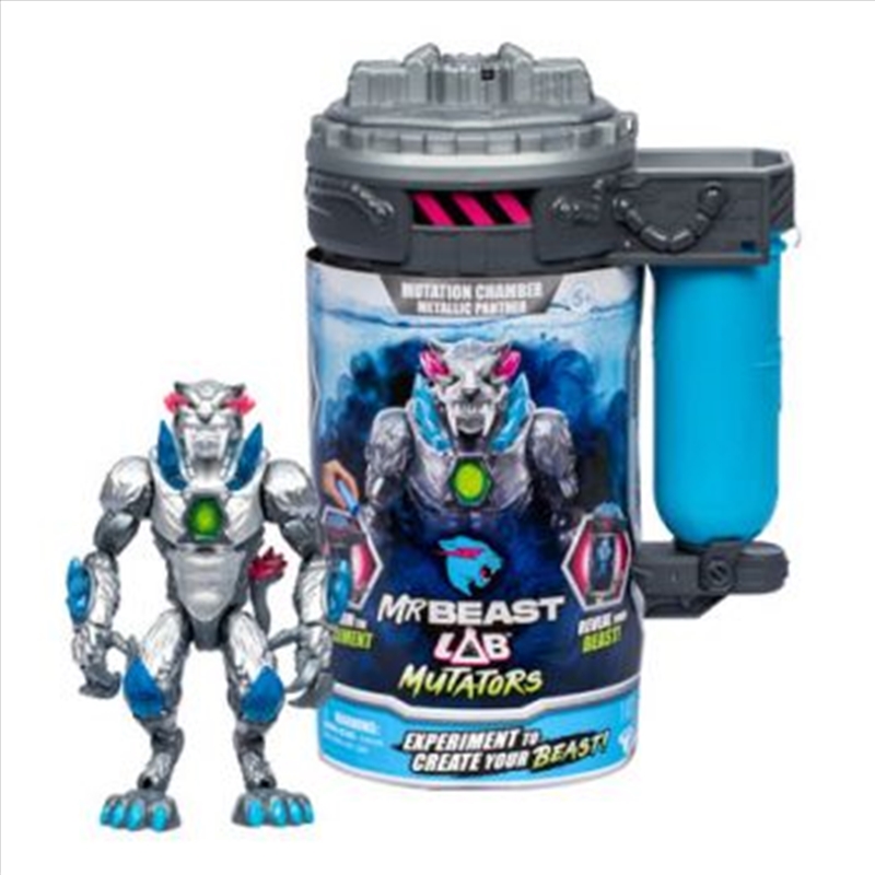 Mr Beast Lab Mutators Mech Mutation - Chamber Metallic Panther Single Pack/Product Detail/Toys