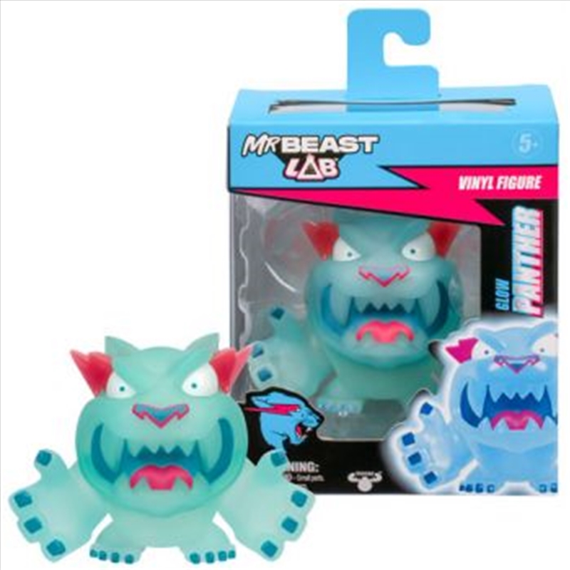 Mr Beast Lab Vinyl Figure Pack - Glow Panther/Product Detail/Toys