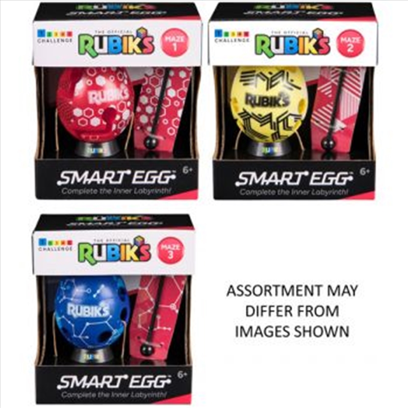 Rubik's Smart Eggs assorted (SENT AT RANDOM)/Product Detail/Toys