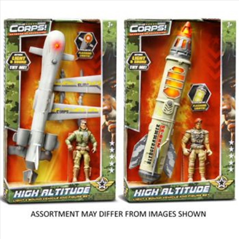 The Corps! High Altitude Lights & Sounds Vehicles assorted (SENT AT RANDOM)/Product Detail/Toys