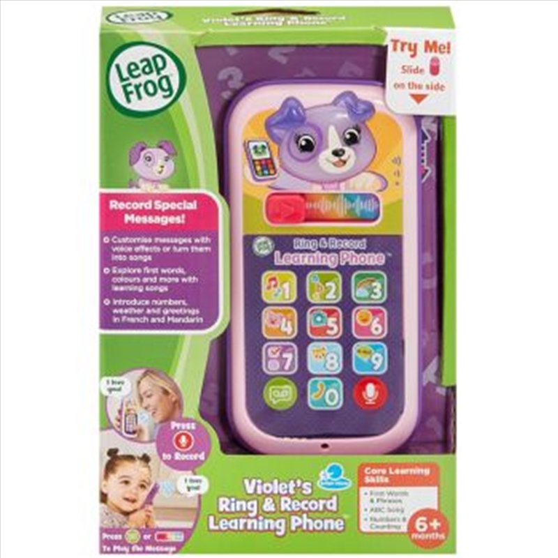 LeapFrog Violet's Ring & Record Learning Phone/Product Detail/Toys