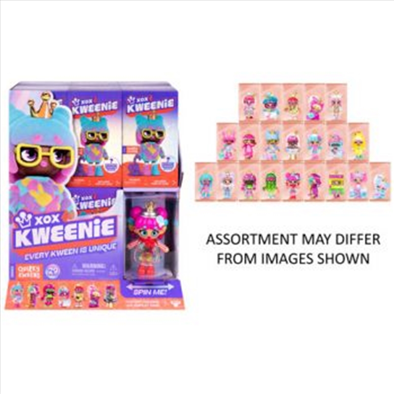 XOX Kweenie Mystery Single Pack QUIRKY assorted (SENT AT RANDOM)/Product Detail/Toys