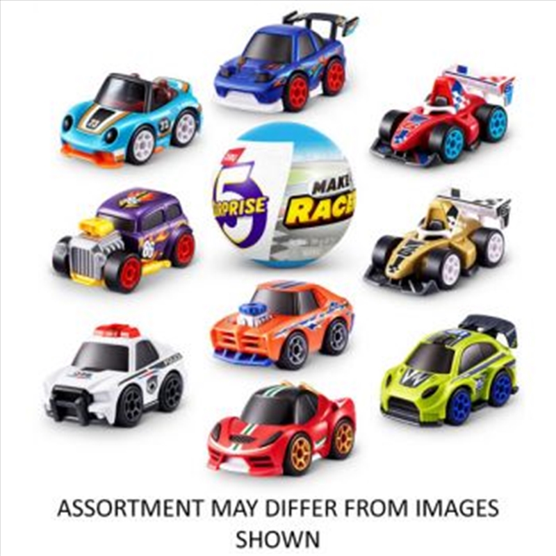 ZURU 5 Surprise Make a Racer Series 1 assorted (SENT AT RANDOM)/Product Detail/Toys
