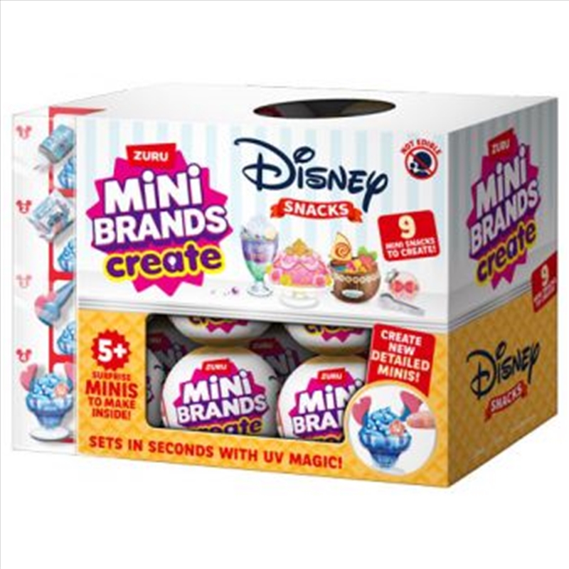 Zuru Mini Brands Create - Disney Snacks Series 1 (SENT AT RANDOM)/Product Detail/Toys