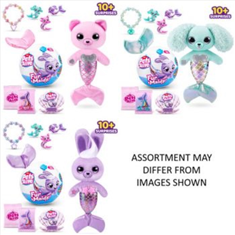 ZURU Pet's Alive Lights & Sounds Furmaids Series 1 assorted (SENT AT RANDOM)/Product Detail/Toys