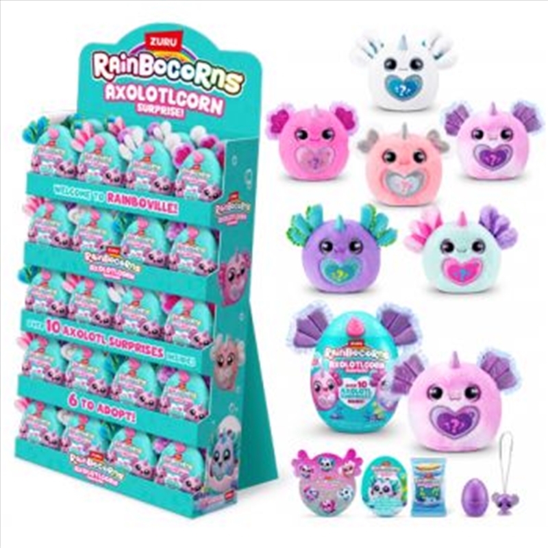 ZURU Rainbocorns Axolotlcorn Series 1 (SENT AT RANDOM)/Product Detail/Toys