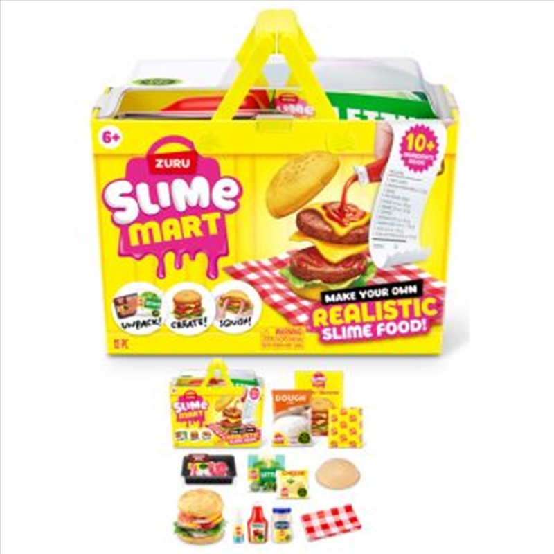 ZURU Slime Mart - Shopping Basket Series 1 - Burger/Product Detail/Toys