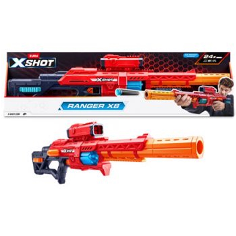 Zuru XSHOT Excel Ranger X8 with 24 Darts/Product Detail/Toys