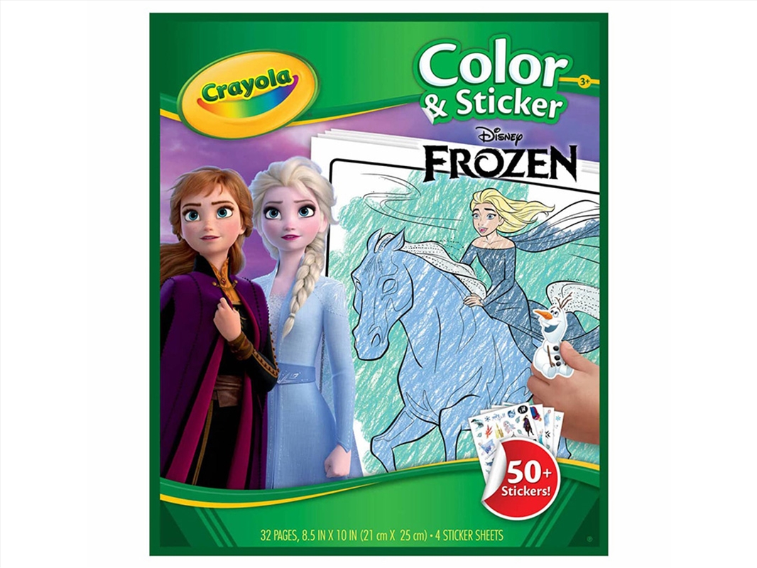 Frozen Colour & Sticker/Product Detail/Kids Activity Books