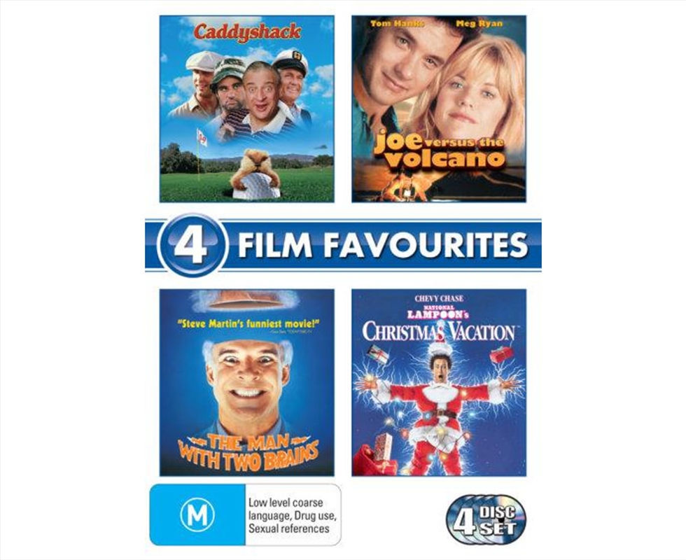 Retro Comedy - Caddyshack / Joe Versus The Volcano / Man With Two Brains / National Lampoon's Christ/Product Detail/Comedy