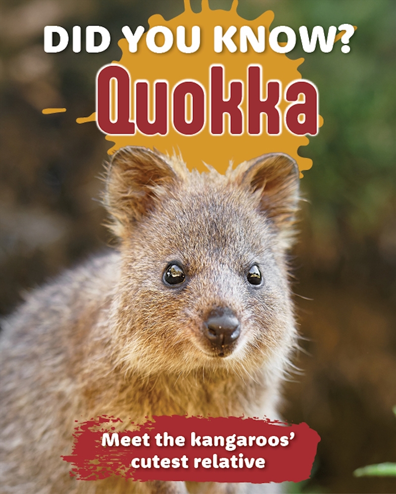 Did You Know? Quokkas/Product Detail/Childrens