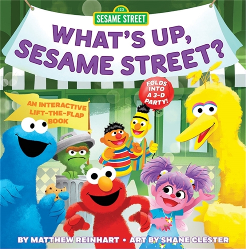 What’s Up, Sesame Street? (A Pop Magic Book)/Product Detail/Early Childhood Fiction Books