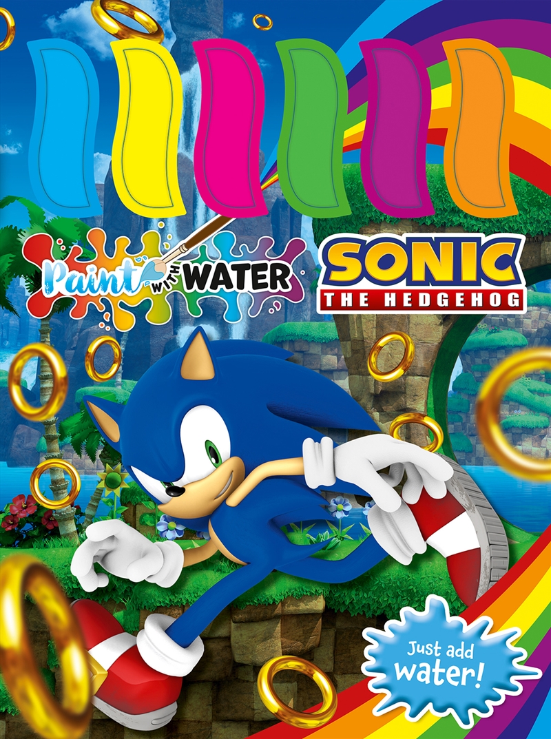Sonic The Hedgehog: Paint With Water (Sega)/Product Detail/Kids Activity Books