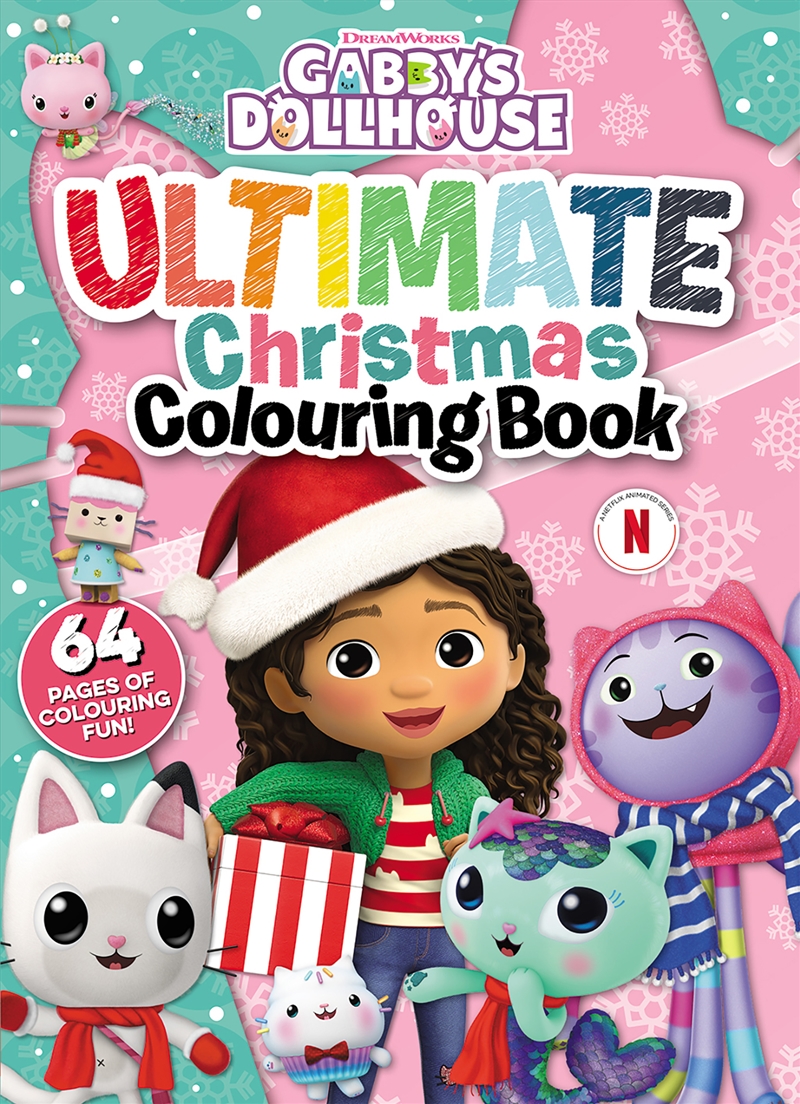 Gabby’S Dollhouse: Ultimate Christmas Colouring Book (Dreamworks)/Product Detail/Kids Colouring