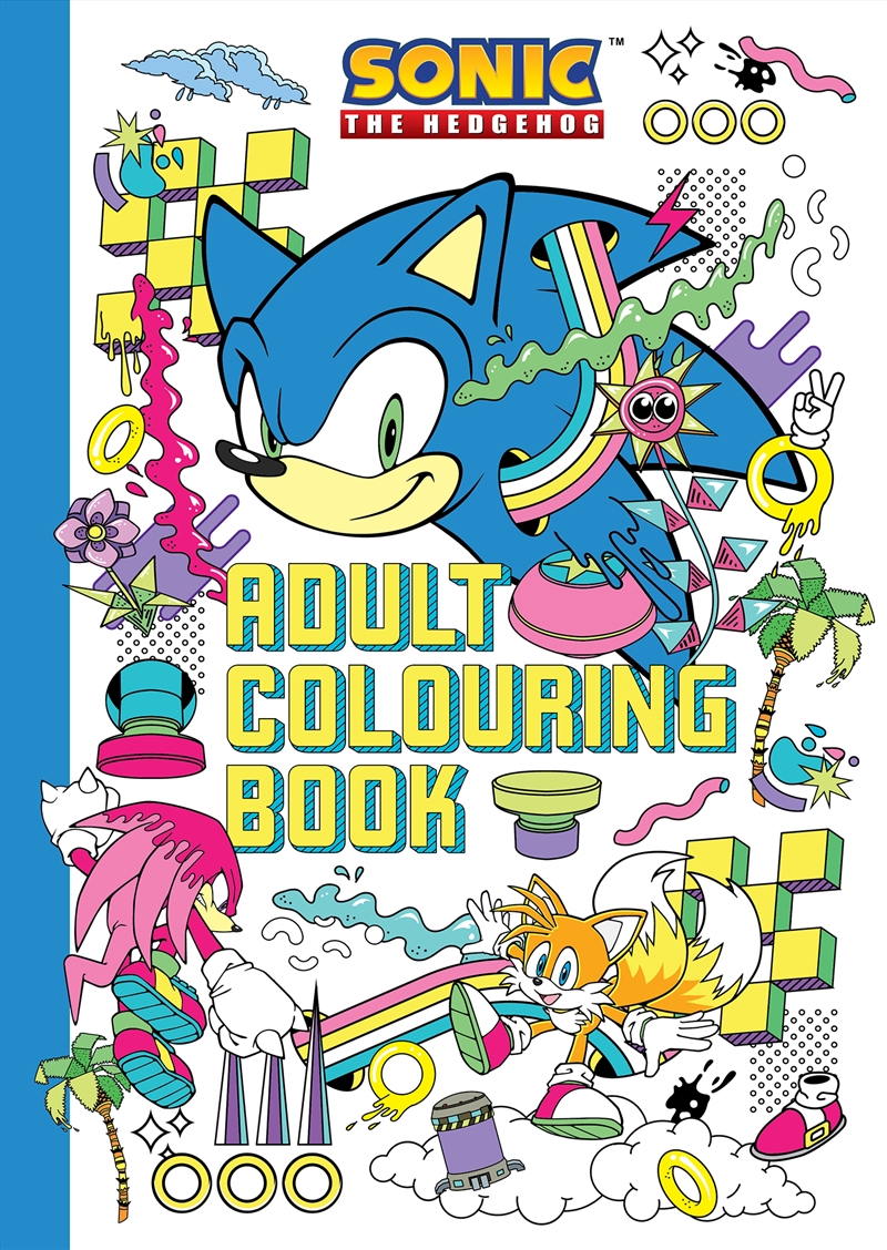 Sonic The Hedgehog: Adult Colouring Book (Sega)/Product Detail/Adults Colouring