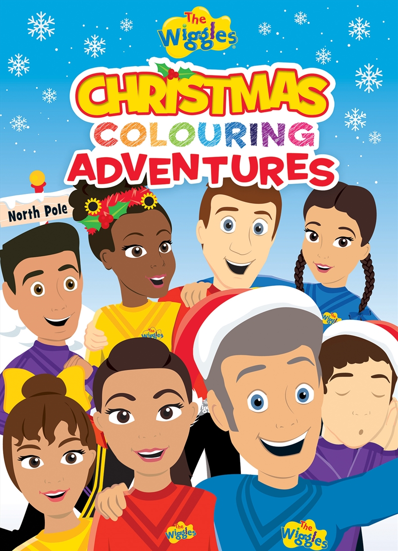 The Wiggles Christmas: Colouring Adventures/Product Detail/Kids Colouring