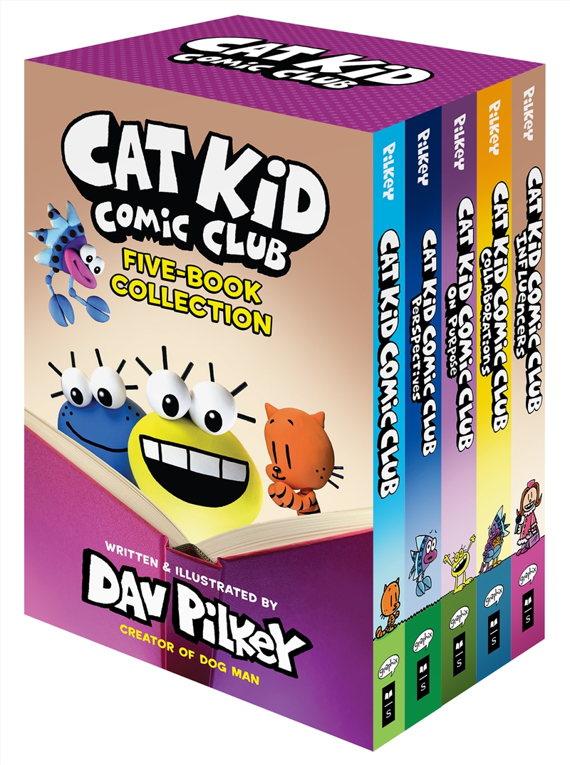 Cat Kid Comic Club: Five Book Collection/Product Detail/Childrens Fiction Books
