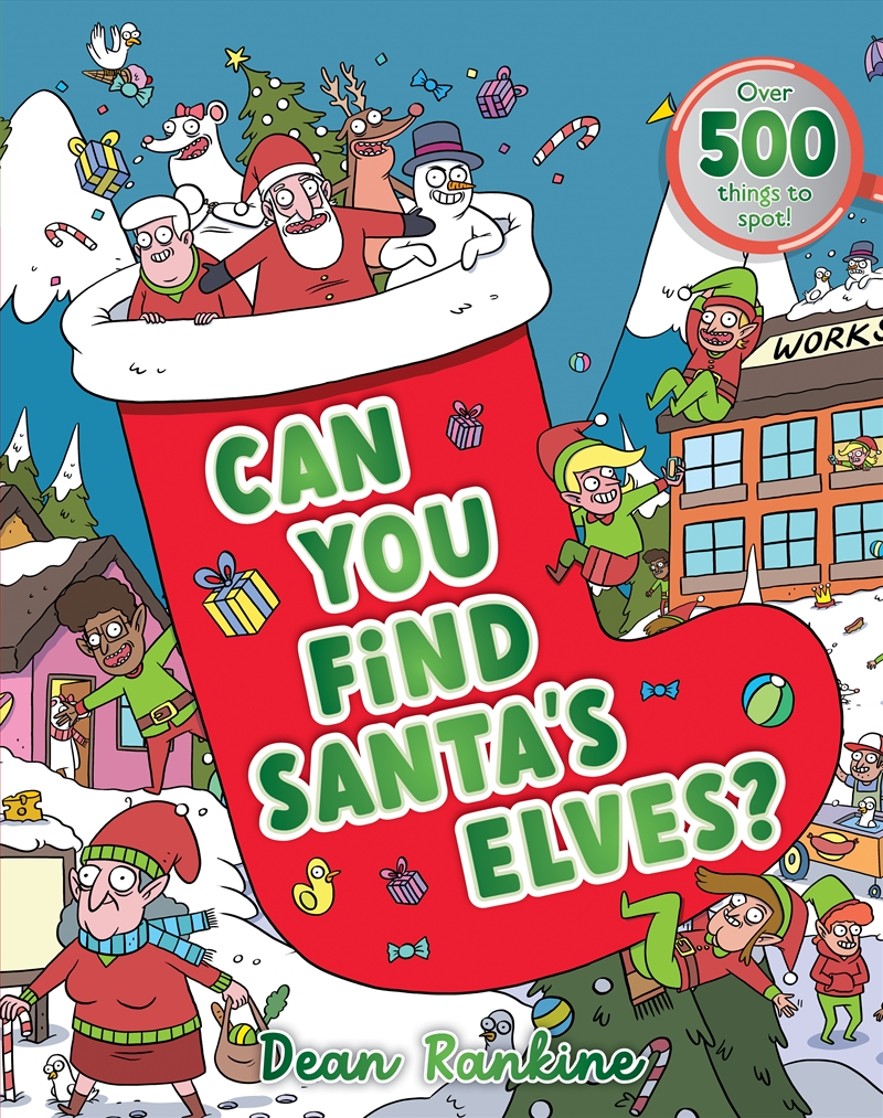 Can You Find Santa's Elves?/Product Detail/Early Childhood Fiction Books
