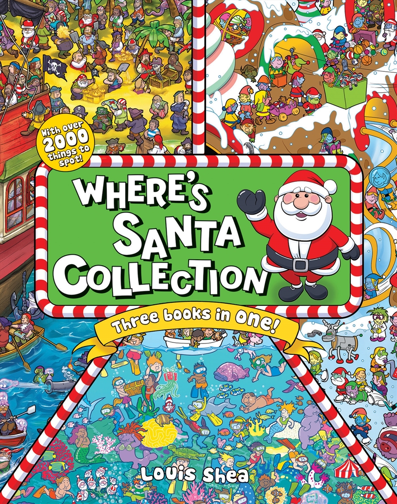 Where's Santa Collection (Three Books In One!)/Product Detail/Early Childhood Fiction Books