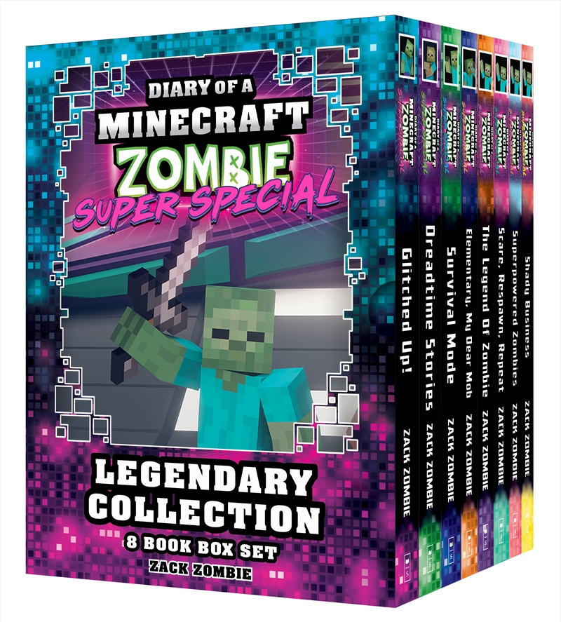 Diary Of A Minecraft Zombie Super Special Legendary Collection: 8 Book Box Set/Product Detail/Childrens Fiction Books