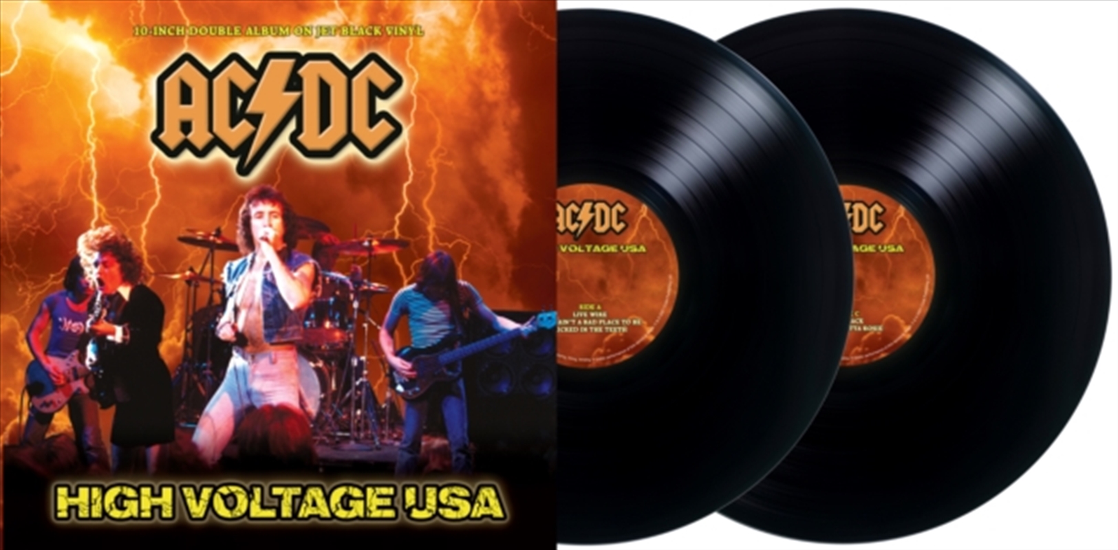 High Voltage USA - Jet Black Vinyl/Product Detail/Rock/Pop