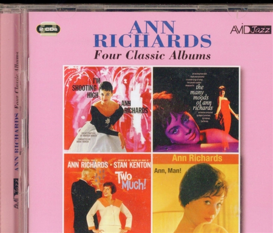 Four Classic Albums - Im Shooting High / The Many Moods Of Ann Richards / Two Much! / Ann. Man!/Product Detail/Jazz