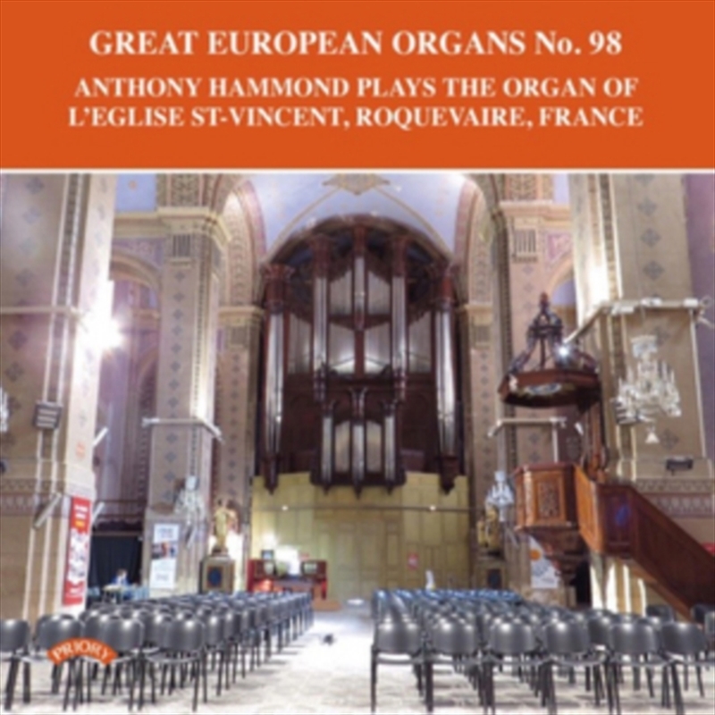 Great European Organs No. 98: LEglise St. Vincent.Roquevaire. France/Product Detail/Classical