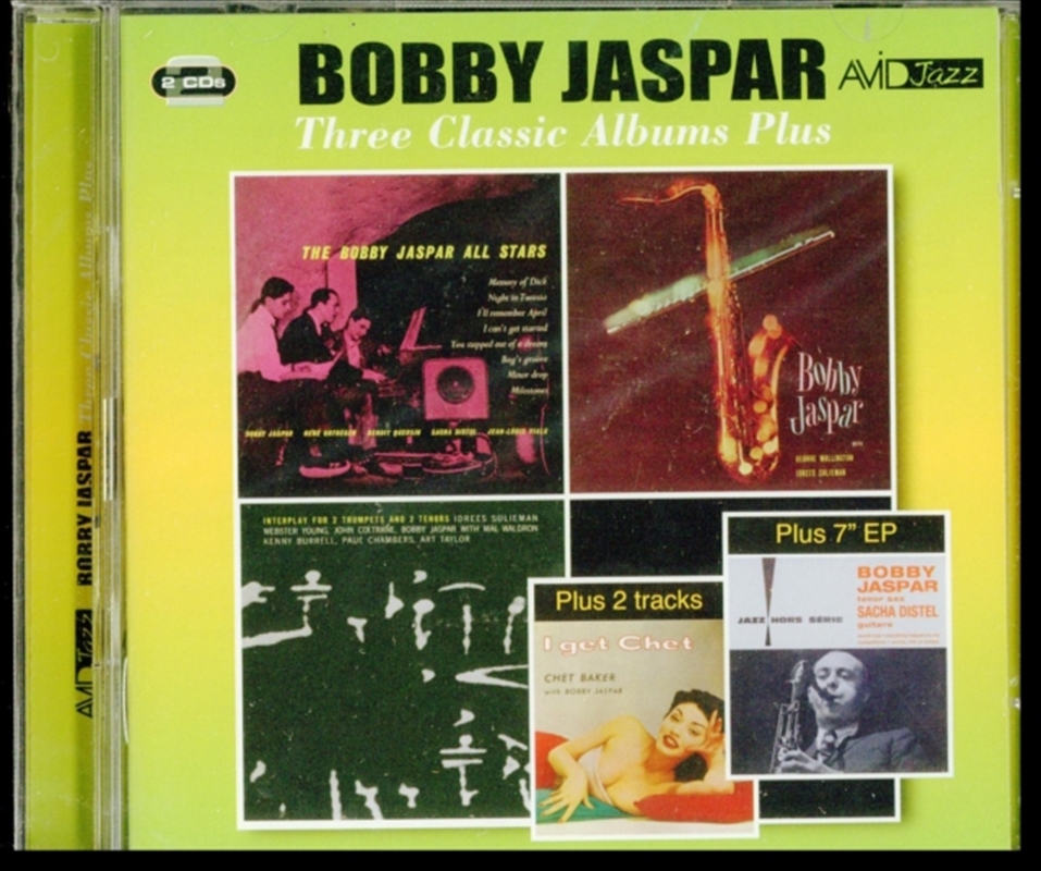 Three Classic Albums Plus - Bobby Jaspar All Stars / Tenor & Flute / Interplay For 2 Trumpets & 2 Te/Product Detail/Jazz