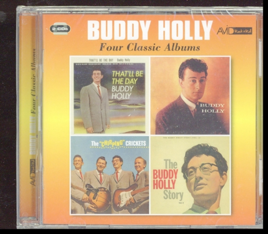 Four Classic Albums - Thatll Be The Day / Buddy Holly / The Chirping Crickets / The Buddy Holly Stor/Product Detail/Rock/Pop