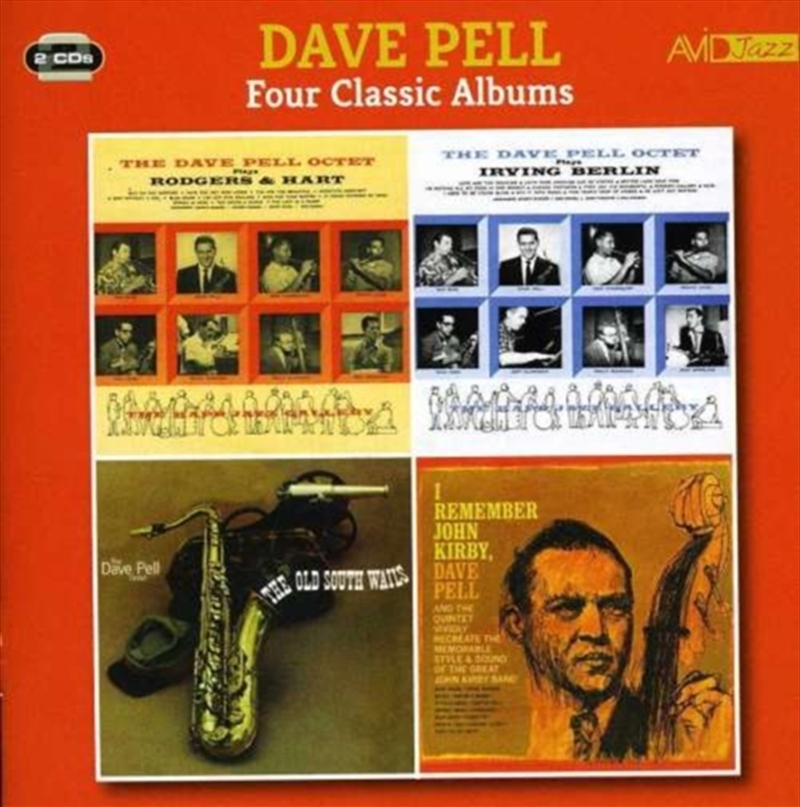 Four Classic Albums - The Dave Pell Octet Plays Rodgers & Hart / The Dave Pell Octet Plays Irving Be/Product Detail/Jazz